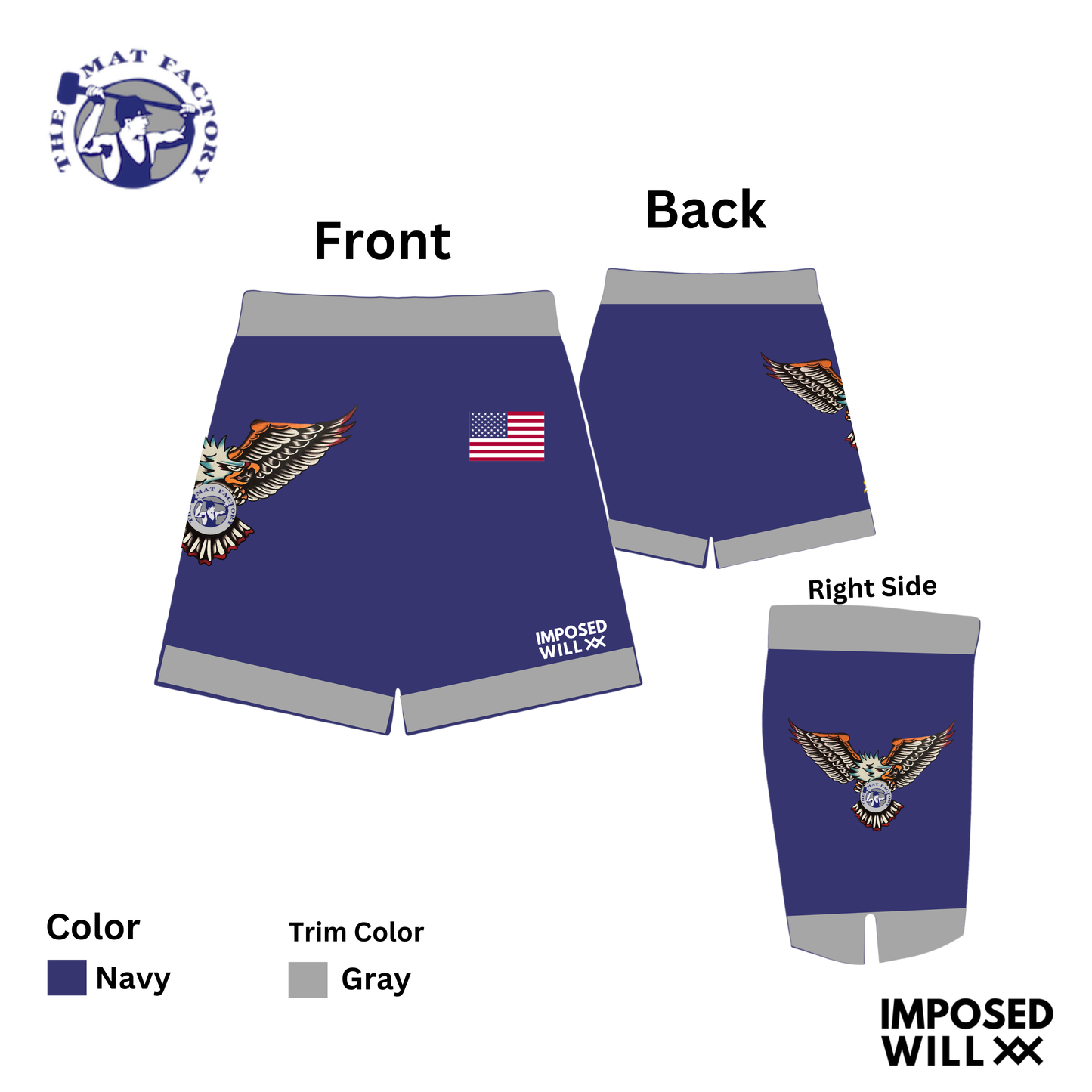 YOUTH Mat Factory "American Freedom" FreeFlo Shorts