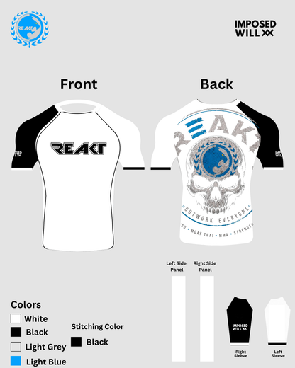 MENS/UNISEX REAKT BJJ Team ALT Rashguard