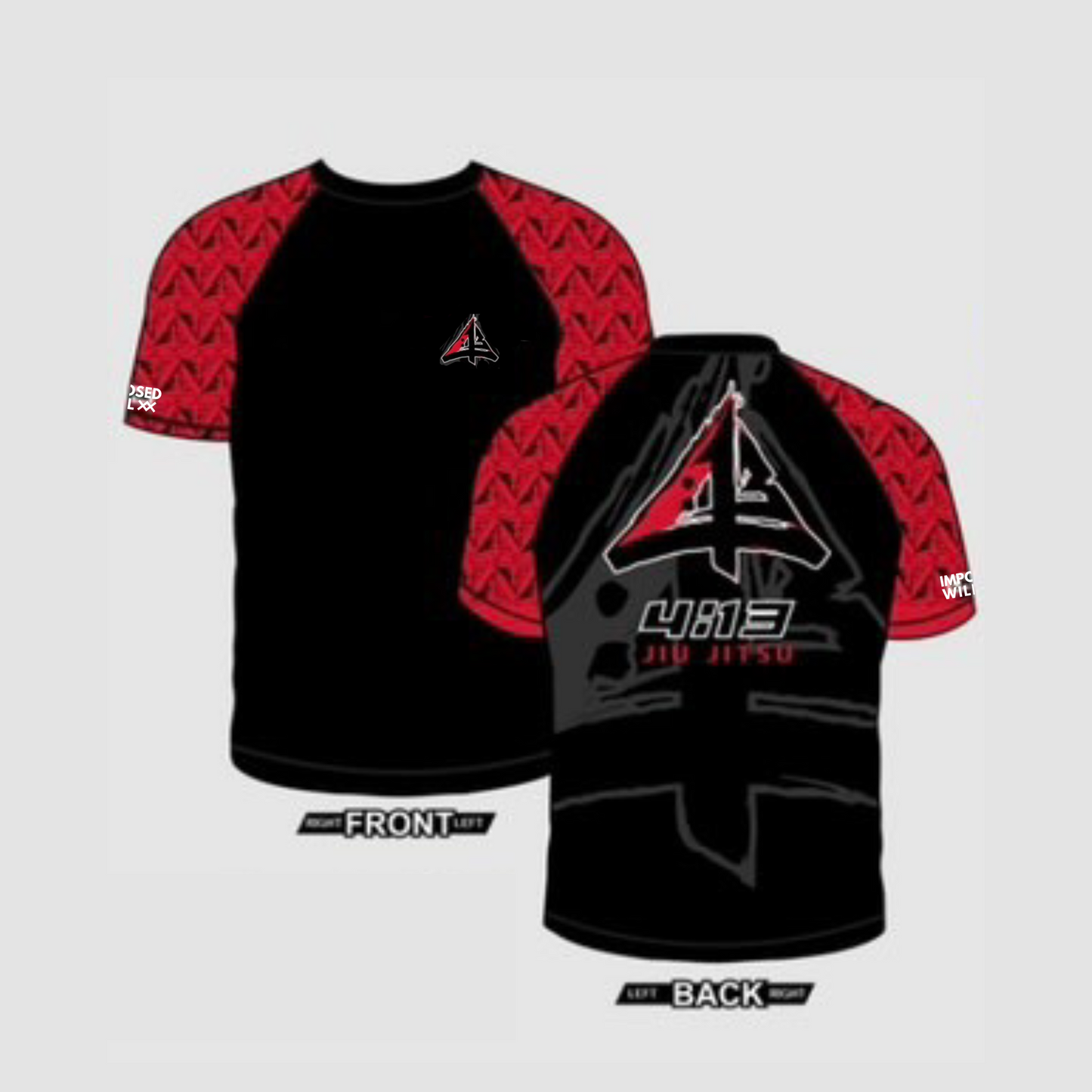 MENS/UNISEX 4:13 Jiu Jitsu Ranked Rashguard