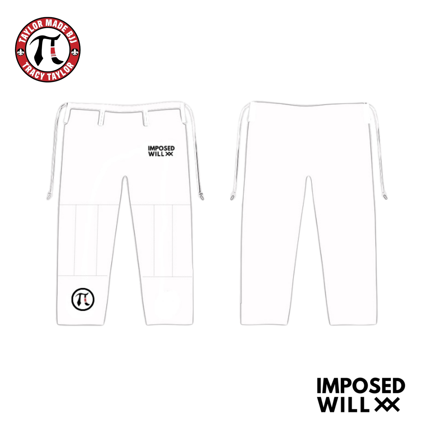 MENS/UNISEX Taylor Made BJJ GI PANTS ONLY