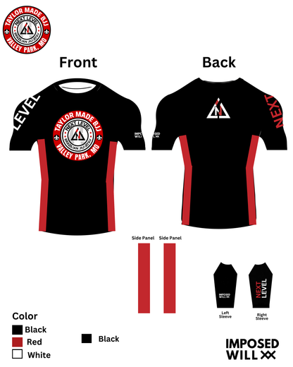 YOUTH Next Level BJJ Team Rashguard