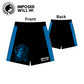 MENS/UNISEX Spectrum Jiu Jitsu Ranked Shorts