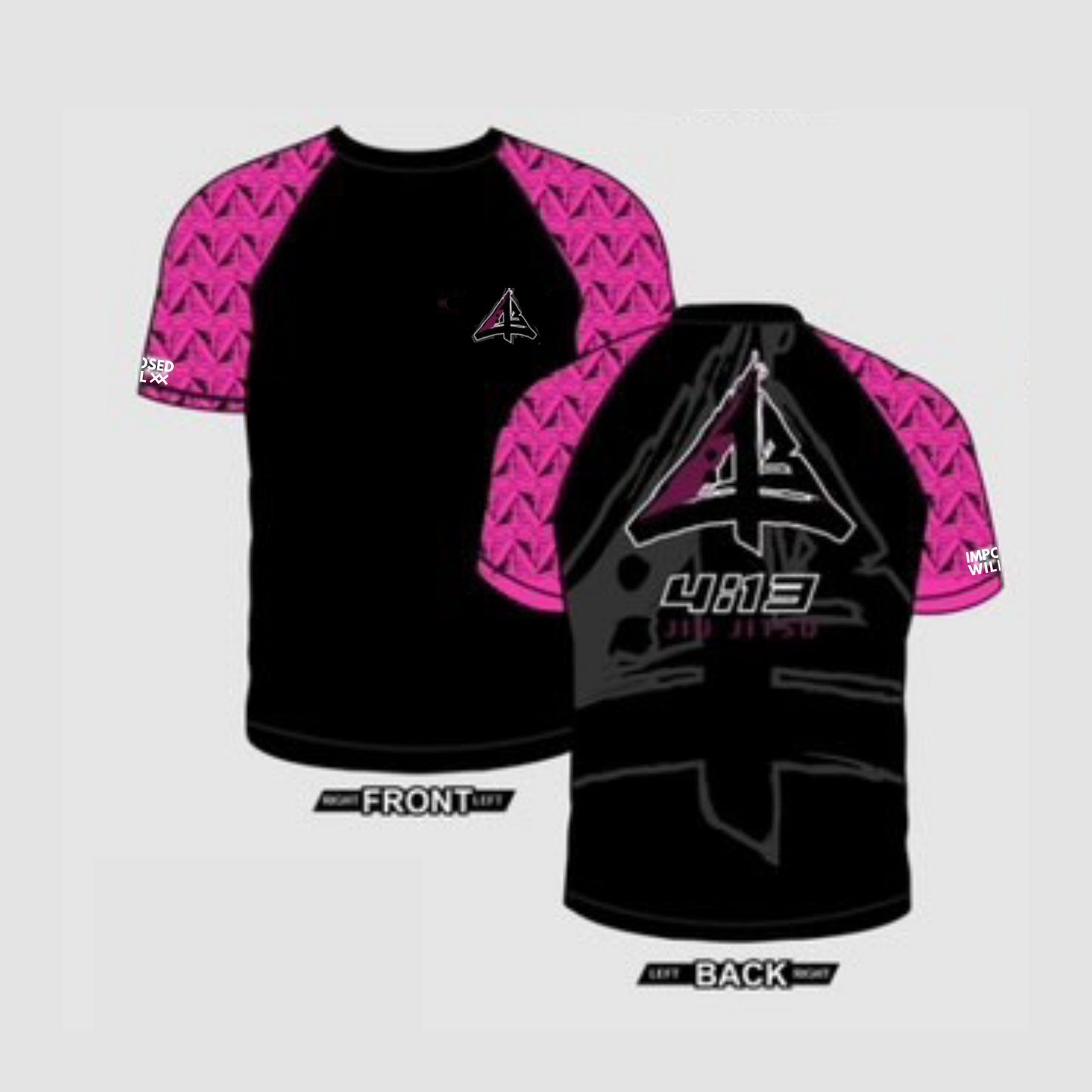 WOMENS 4:13 Jiu Jitsu Ranked Rashguard