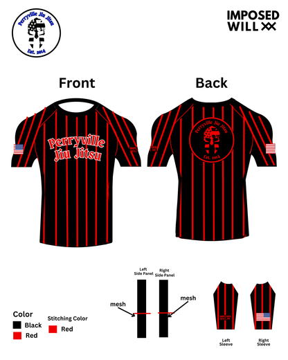 MENS/UNISEX Perryville Jiu Jitsu Rashguard