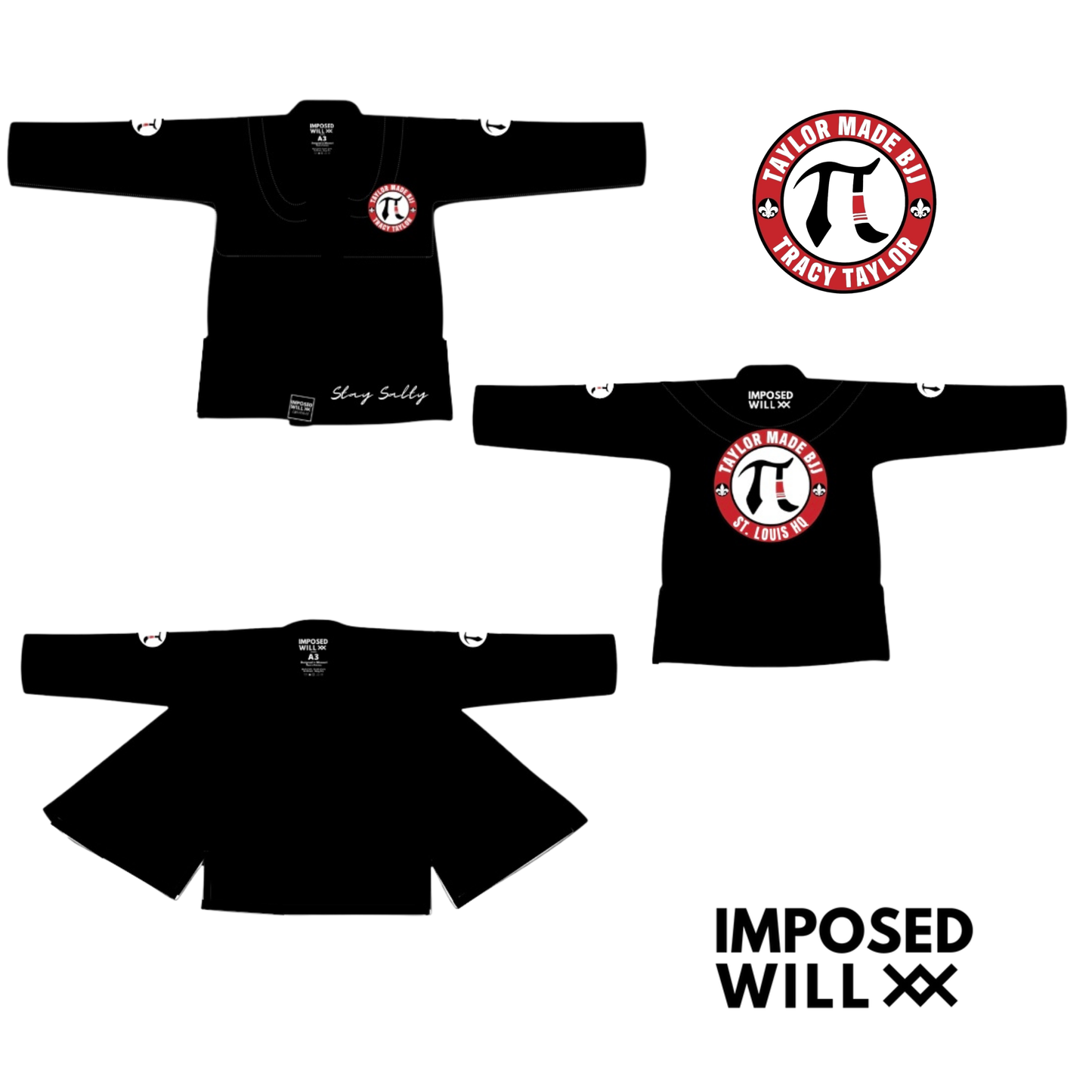 MENS/UNISEX Taylor Made BJJ ST LOUIS Gi TOP ONLY