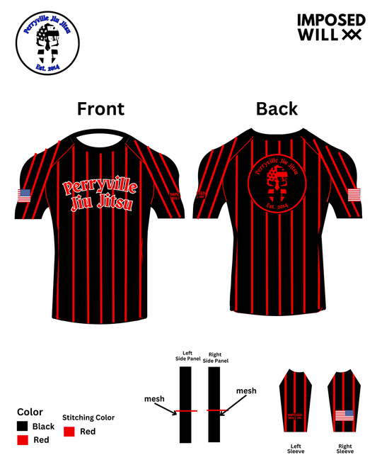 YOUTH Perryville Jiu Jitsu Rashguard