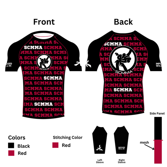 MENS/UNISEX SCMMA Highlight Rashguard