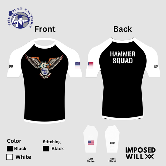 WOMENS Mat Factory "American Freedom" Rashguard: Ranked