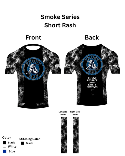 WOMENS Trust BJJ "Smoke Series" Rashguard