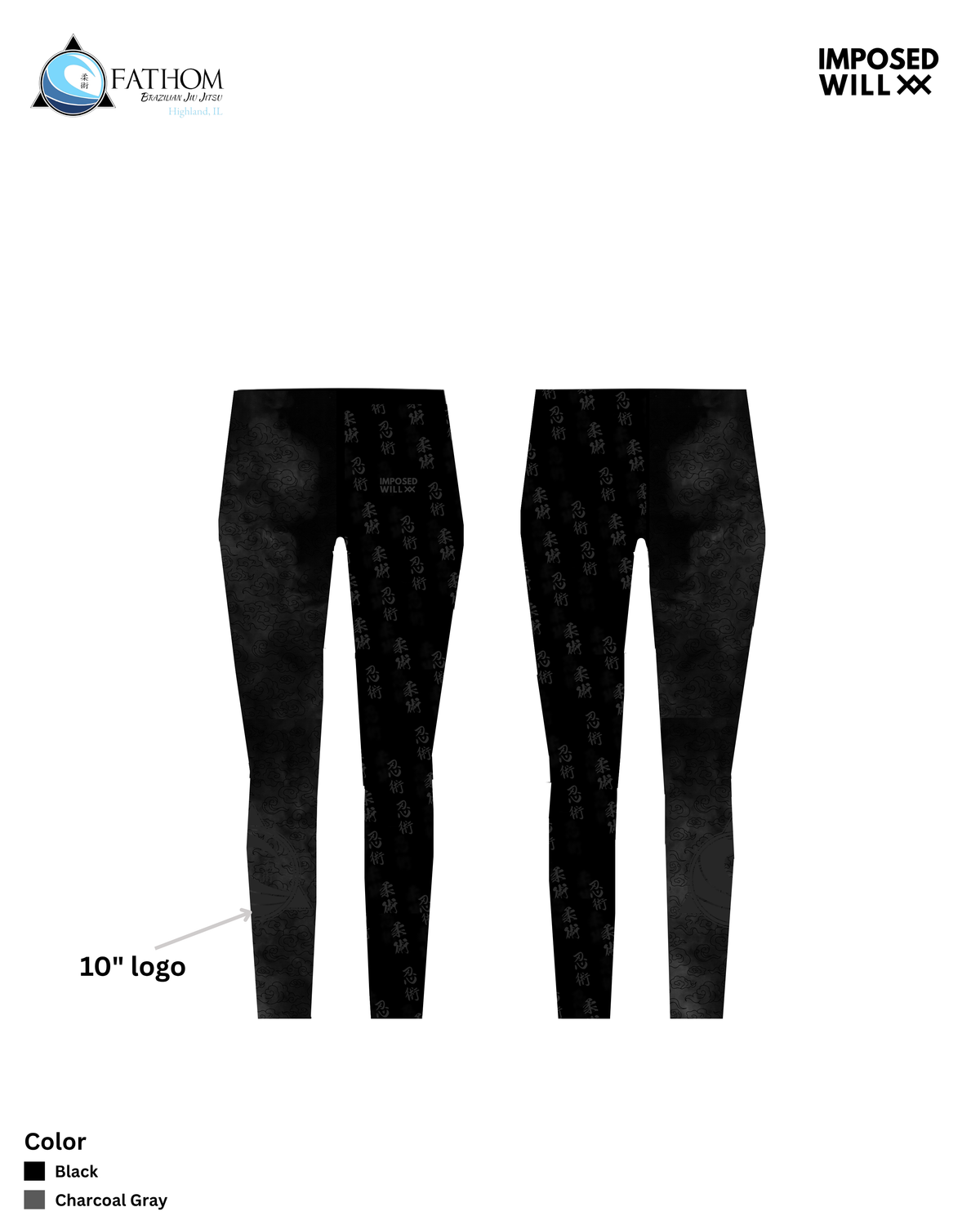 YOUTH Fathom BJJ NINJA Spats