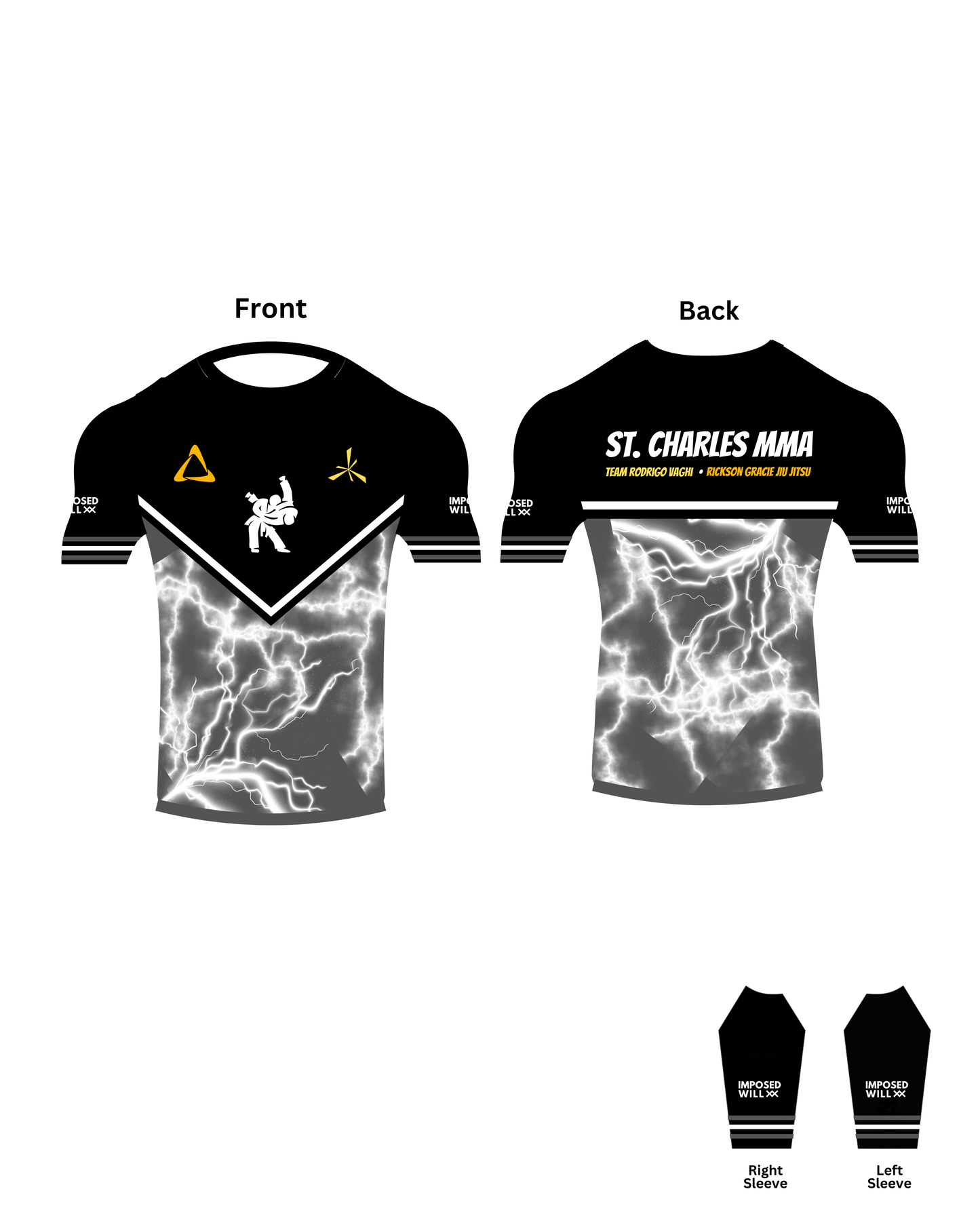 WOMENS SCMMA Electric Rashguard