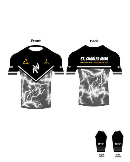 WOMENS SCMMA Electric Rashguard