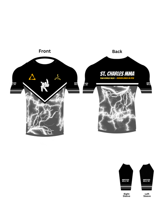 WOMENS SCMMA Electric Rashguard