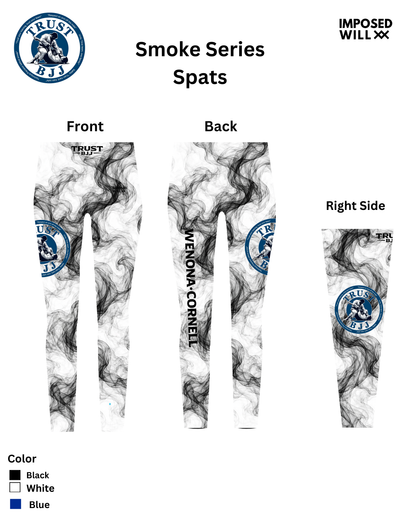 WOMENS Trust BJJ "Smoke Series" Ranked Spats