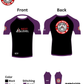 MENS/UNISEX Next Level BJJ Ranked Rashguard