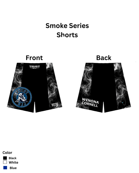 WOMENS Trust BJJ "Smoke Series" Shorts