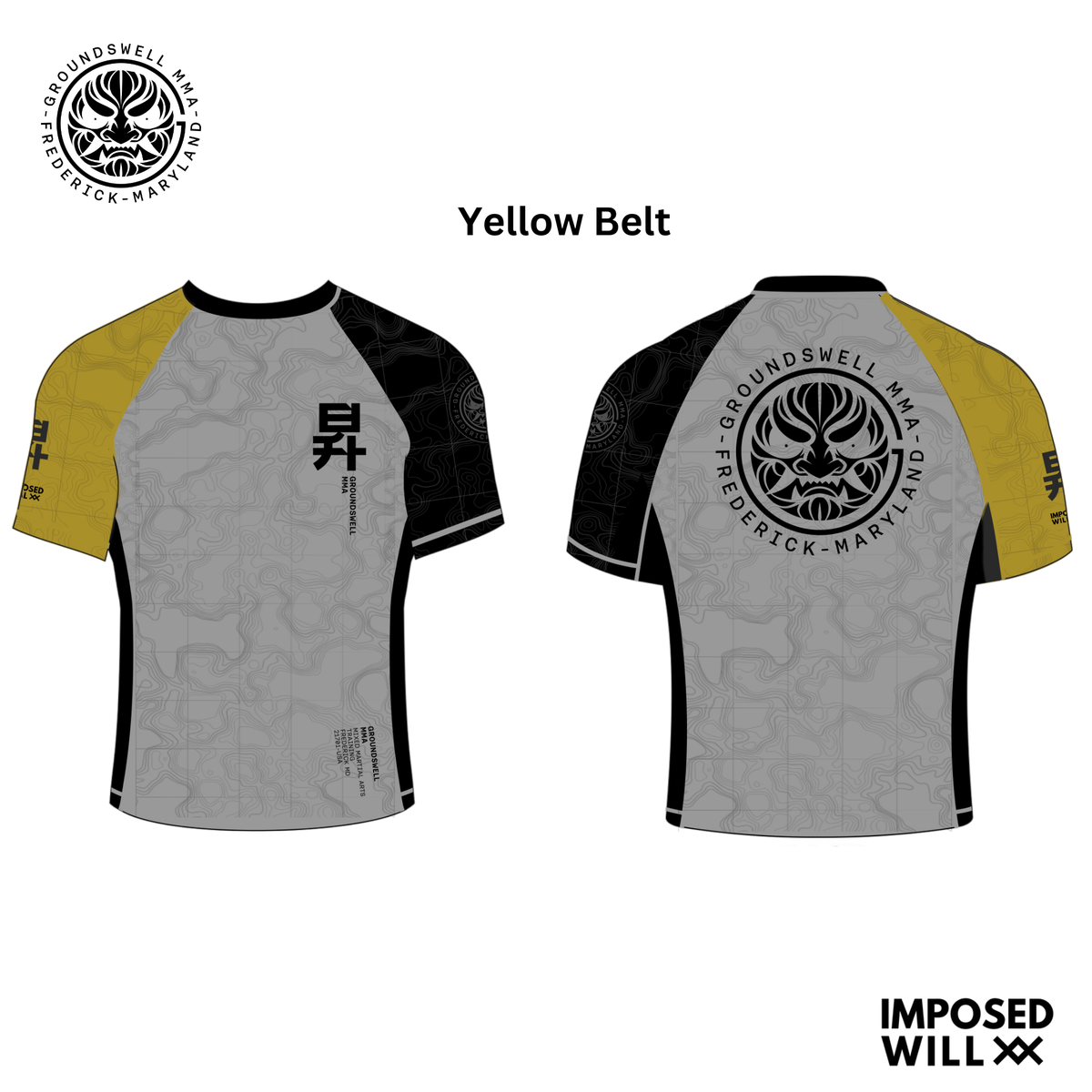YOUTH Groundswell MMA Ranked Rashguard
