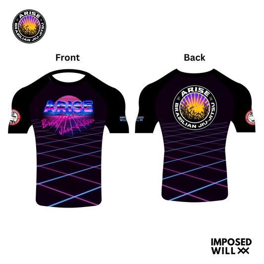 WOMENS Arise BJJ "Retro" Rashguard