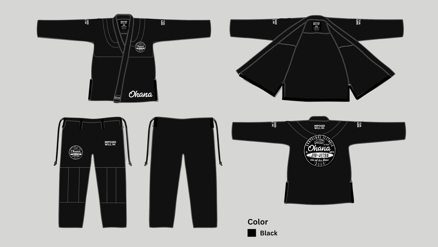 MENS/UNISEX Ohana Jiu Jitsu Gi