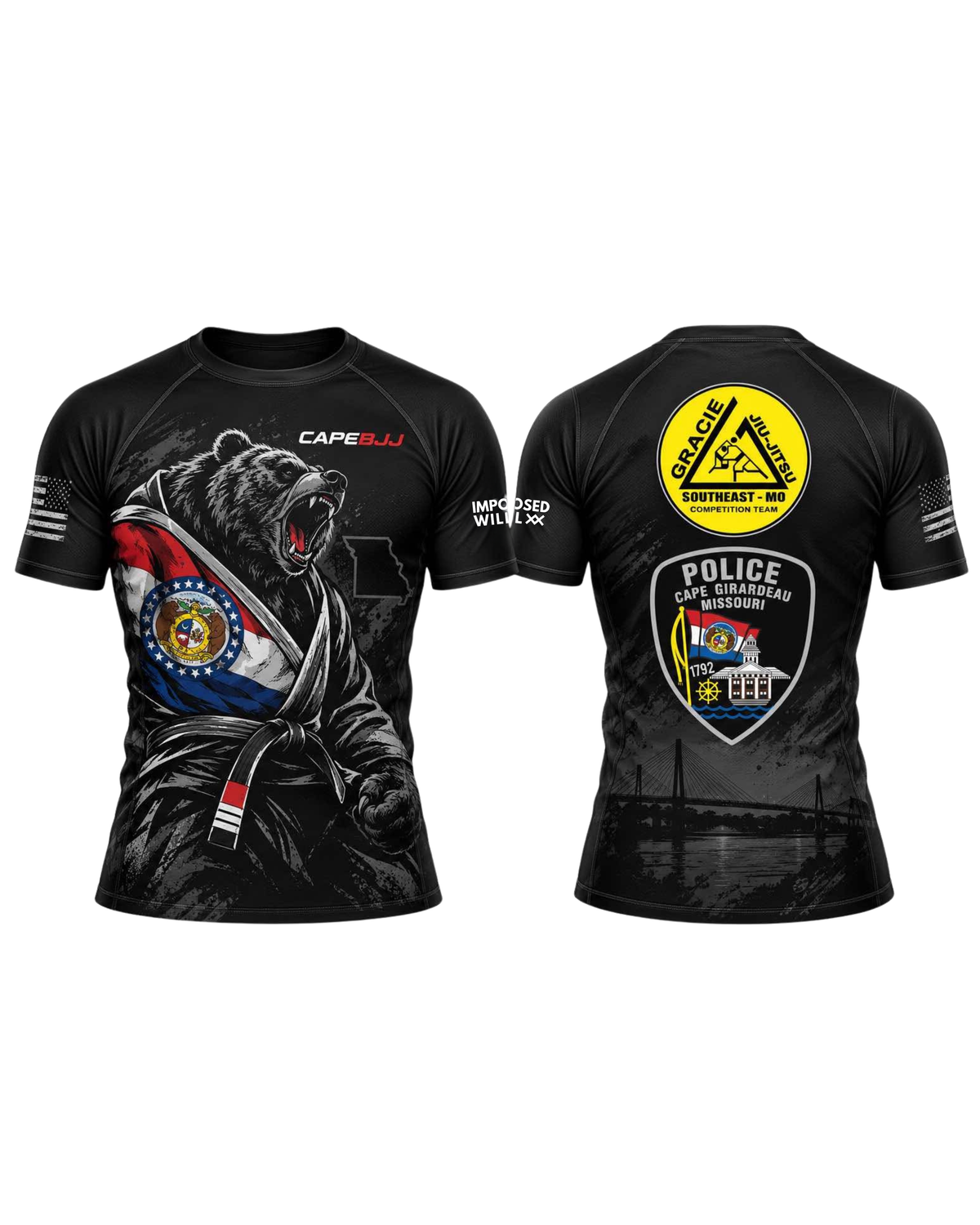 WOMENS Cape Girardeau PD Rashguard