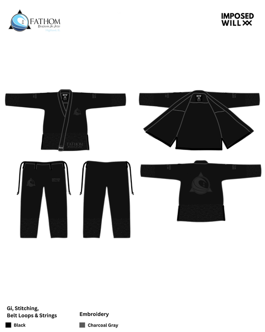 MENS/UNISEX Fathom BJJ NINJA Gi