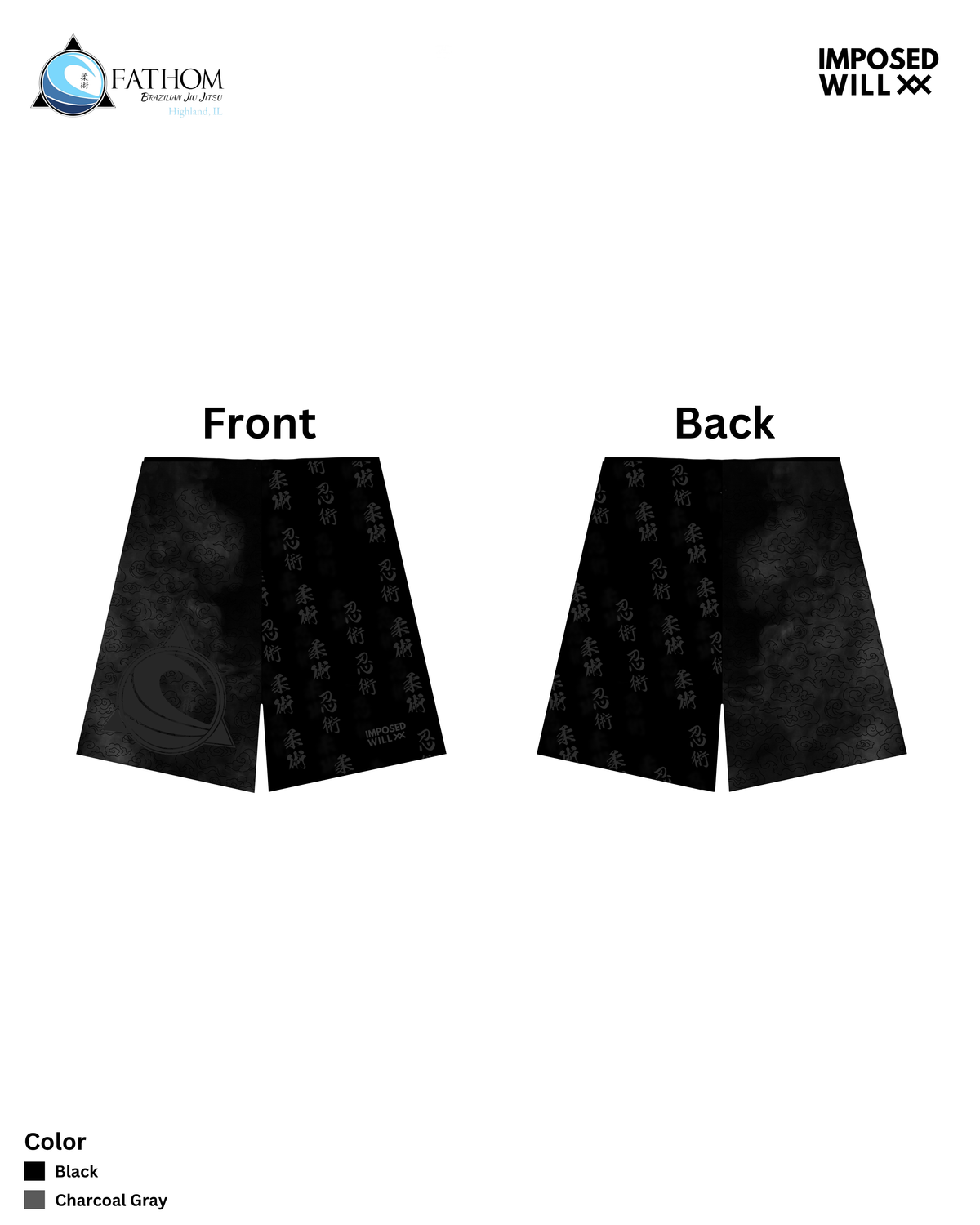 YOUTH Fathom BJJ NINJA Shorts