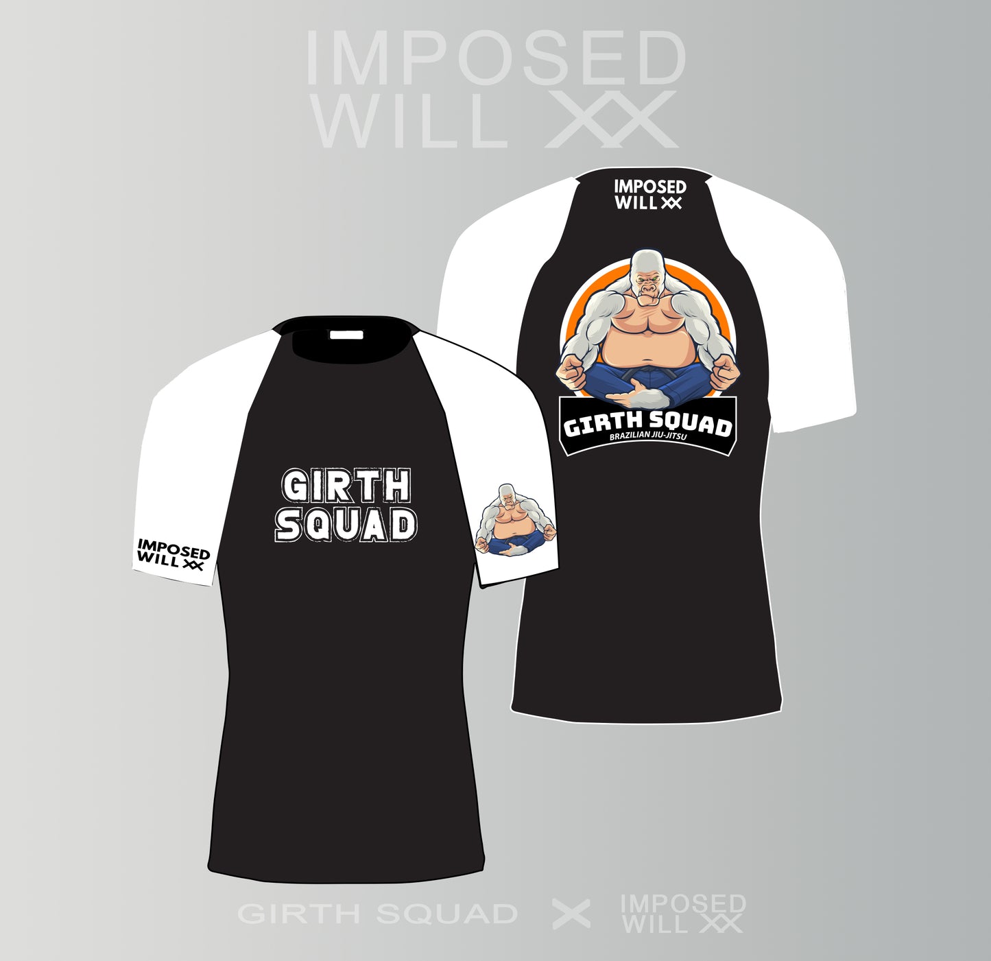 MENS/UNISEX Girth Squad Ranked Rashguard