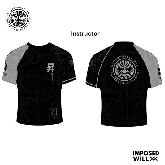 WOMENS Groundswell MMA Instructor Rashguard