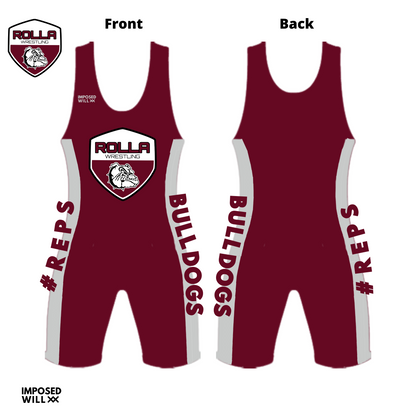 BOYS/MENS/UNISEX Rolla Wrestling Club Singlet