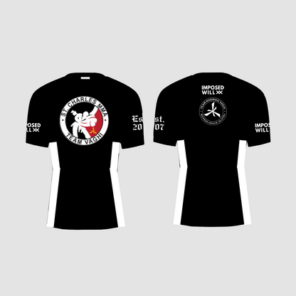 MENS/UNISEX SCMMA Rashguard - Short Sleeve: Ranked