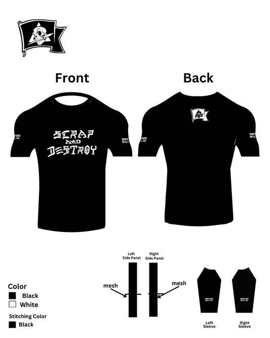 WOMENS CK Scrap & Destroy Rashguard