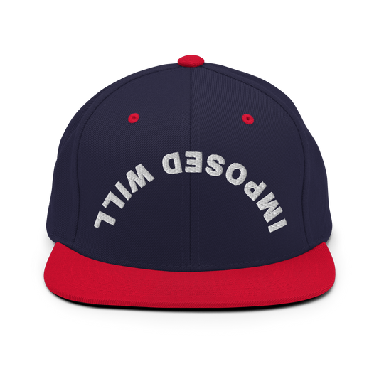 Reverse Snapback Cap