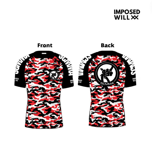 MENS/UNISEX SCMMA Team Rashguard - Short Sleeve