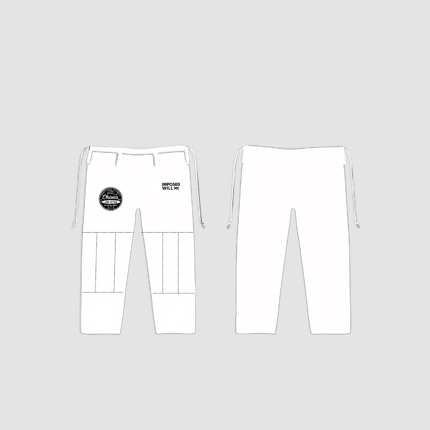 MENS/UNISEX Ohana Jiu Jitsu GI PANTS ONLY
