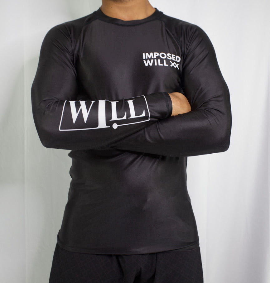 "Assassin Barcode" Rashguard - Long Sleeve