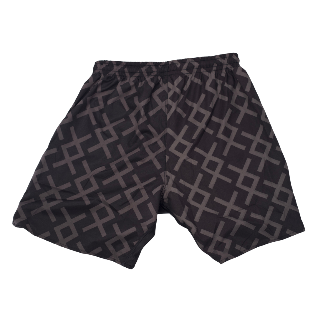 FreeFlo Shorts - Inguz: Black/Stone Grey