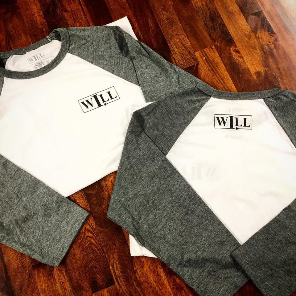 WILL Logo Raglan 3/4 Sleeve