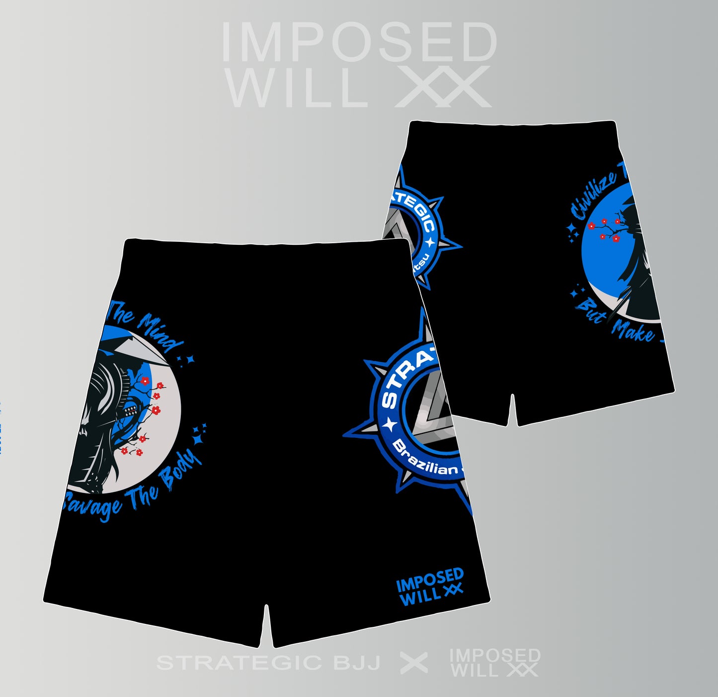 YOUTH Strategic BJJ "Combat" Shorts